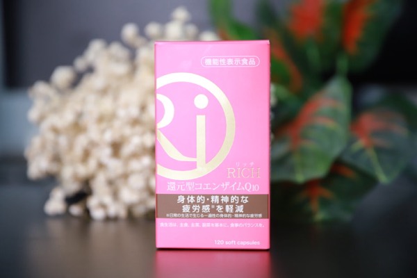 Bao bì RICH Coenzyme Q10 nội địa Nhật Bản