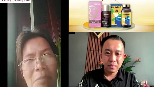 Cô Nụ (Đồng Nai, 57 tuổi) chia sẻ trải nghiệm sử dụng sản phẩm